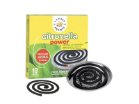 Бавно горящи спирали с цитронела срещу комари Citronella 10 бр. - La Casa de los Aromas Бавно горящи спирали с цитронела срещу комари Citronella 10 бр. - La Casa de los Aromas